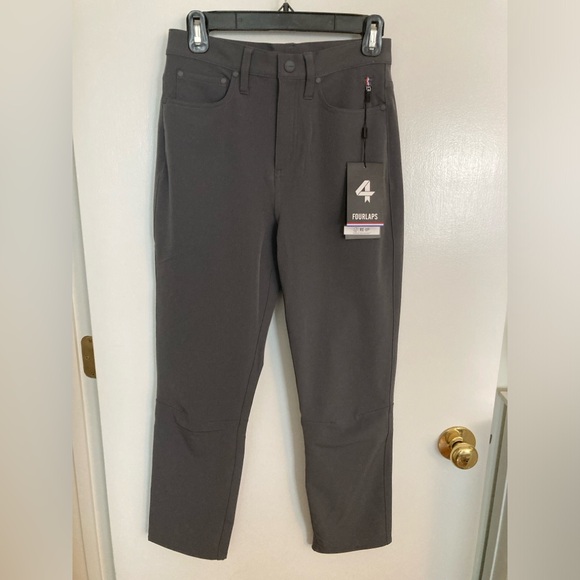 Fourlaps Evolve Pant, Size 0 Short, Graphite - Picture 2 of 14